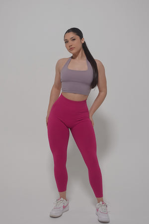 Magenta Curve Leggings