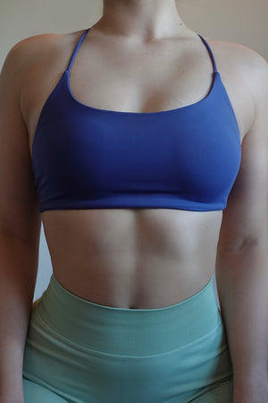 Navy Flex Sports Bra