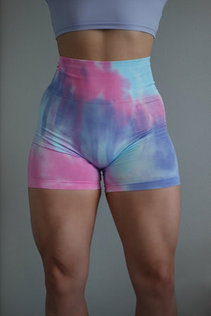 Cotton Candy Scrunch Butt Shorts